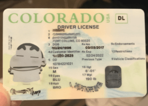 Colorado Fake ID