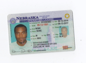 Nebraska Fake ID