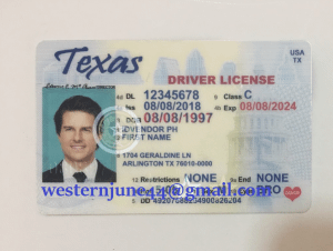Texas Fake ID